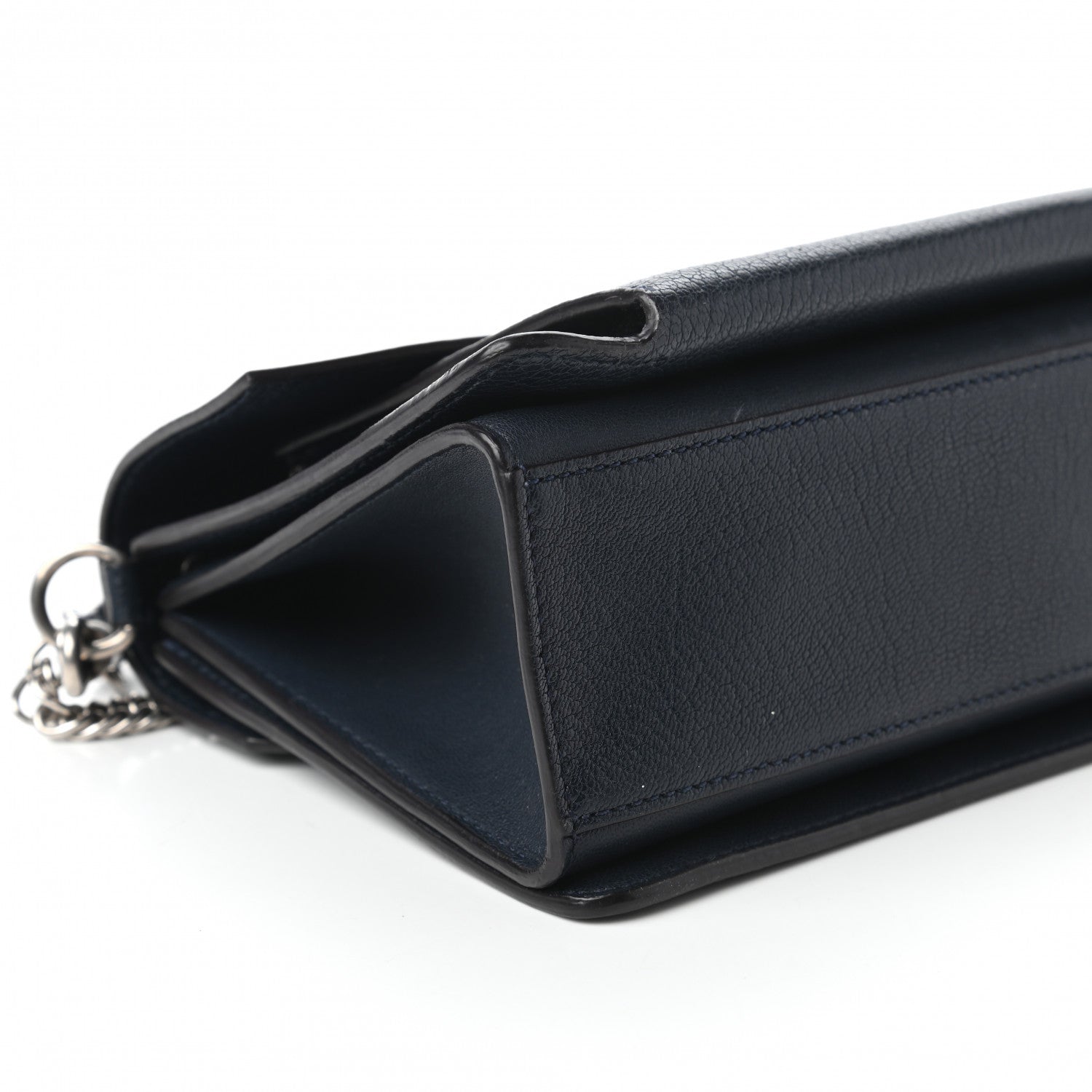 Givenchy Goatskin Small GV3 Shoulder Bag Dark Blue 6 of 9