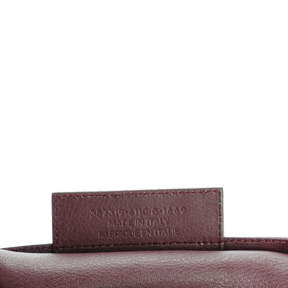 Balenciaga Veau Papier A4 Tote Rouge Aubergine 8 of 8