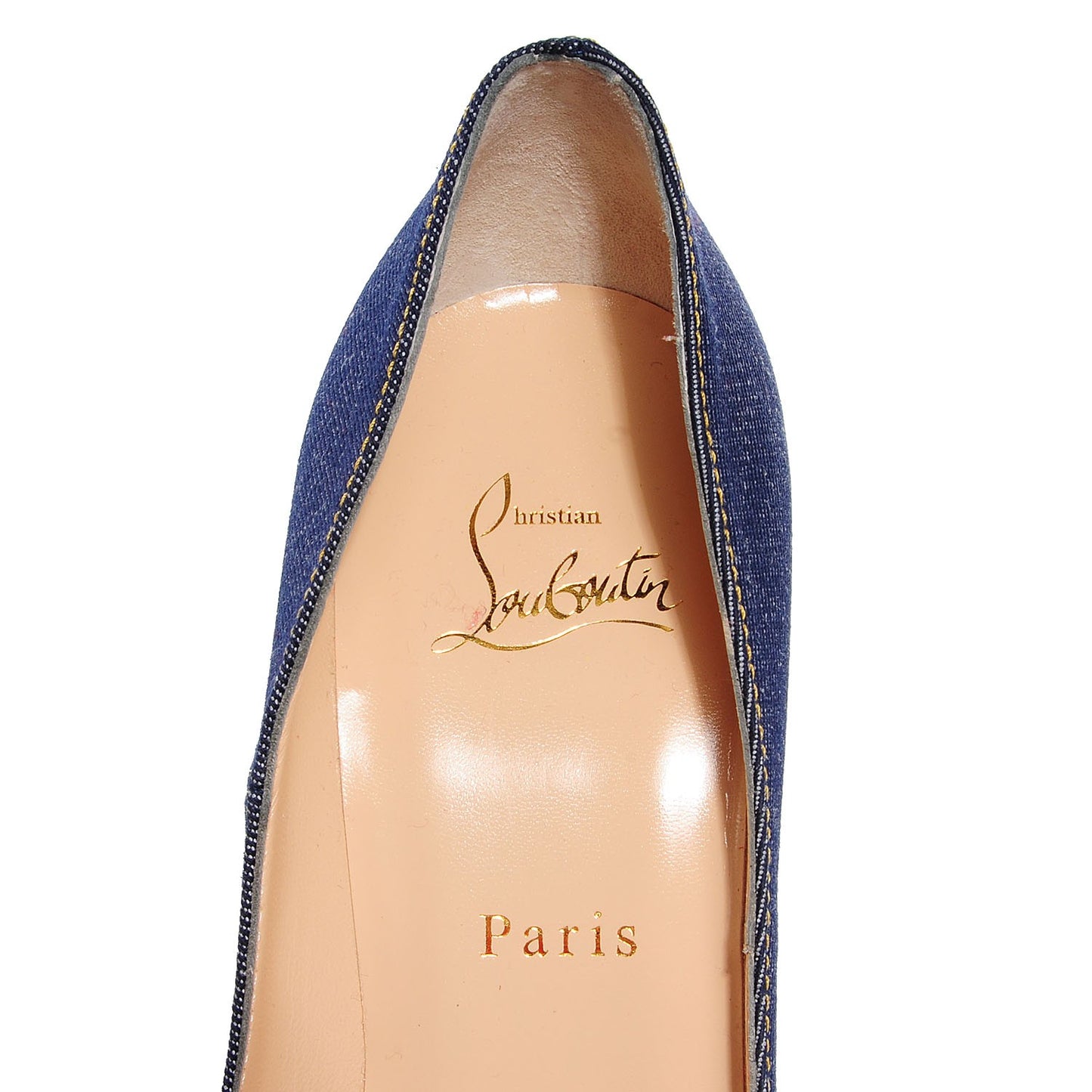 Denim Jazz Calf So Kate 120 Pumps 39 Blue White