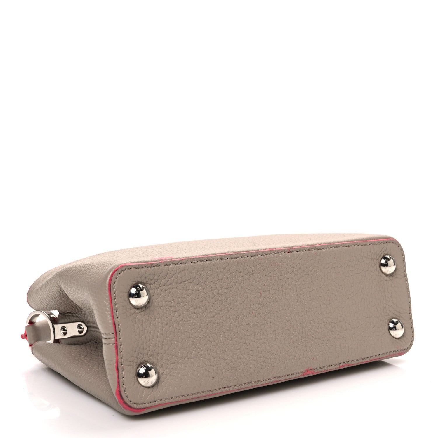 Louis Vuitton Taurillon Capucines BB Galet Litchi 4 of 14