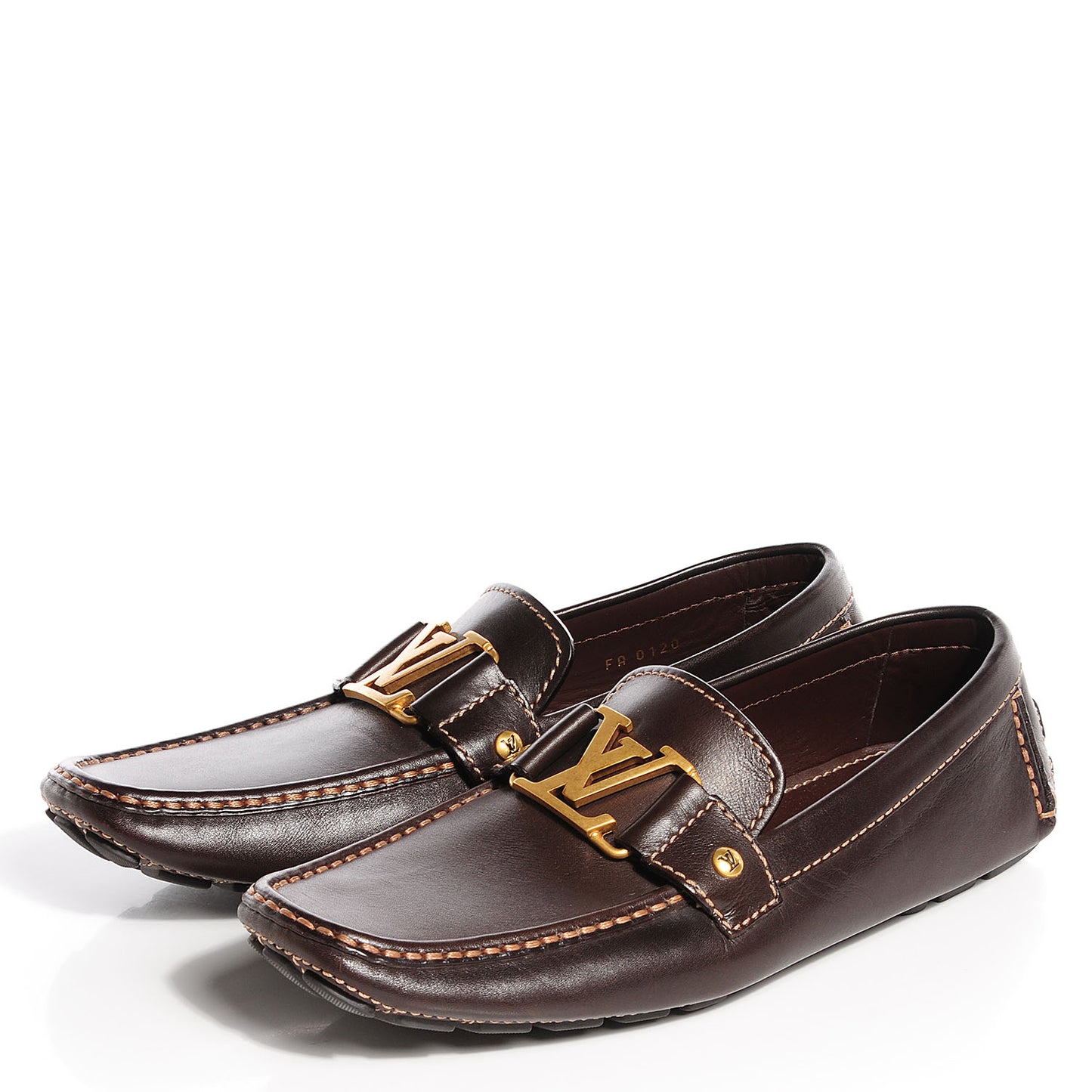 Leather Monte Carlo Loafers 7 Cacao Brown