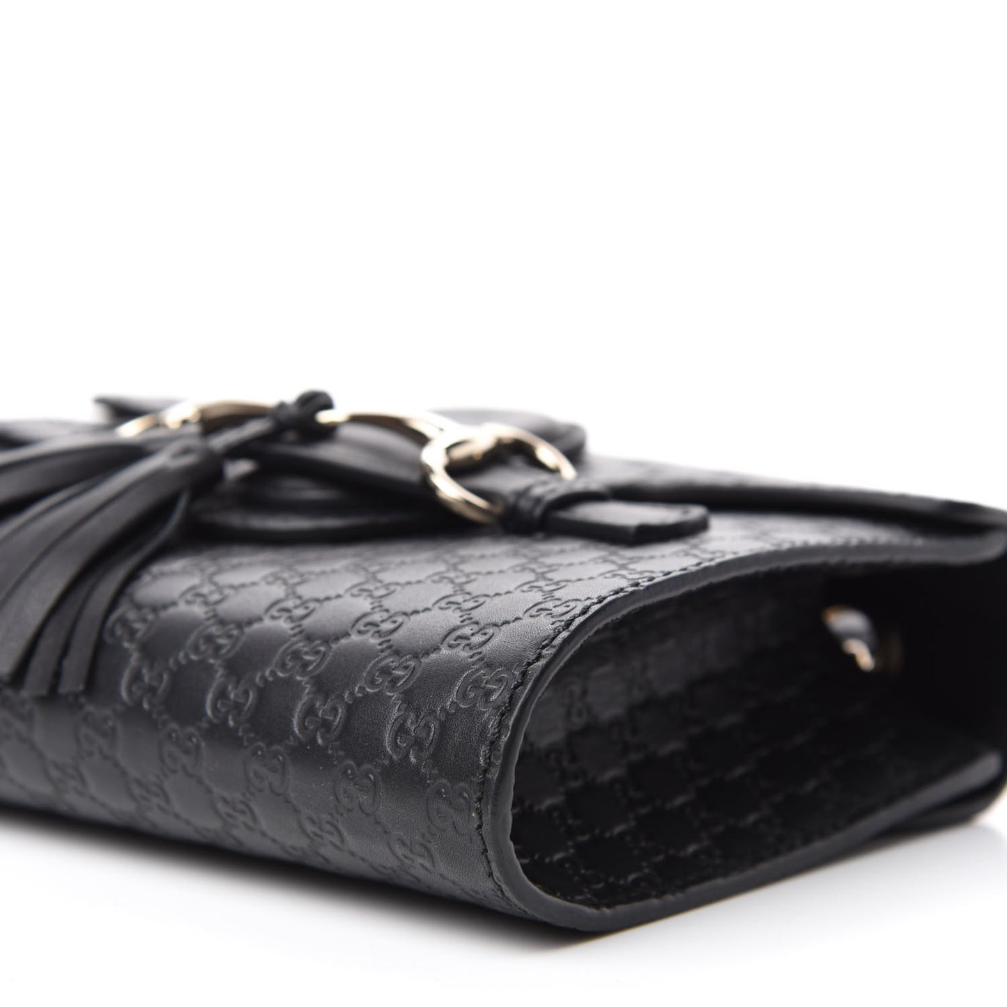 Microguccissima Mini Emily Shoulder Bag Black