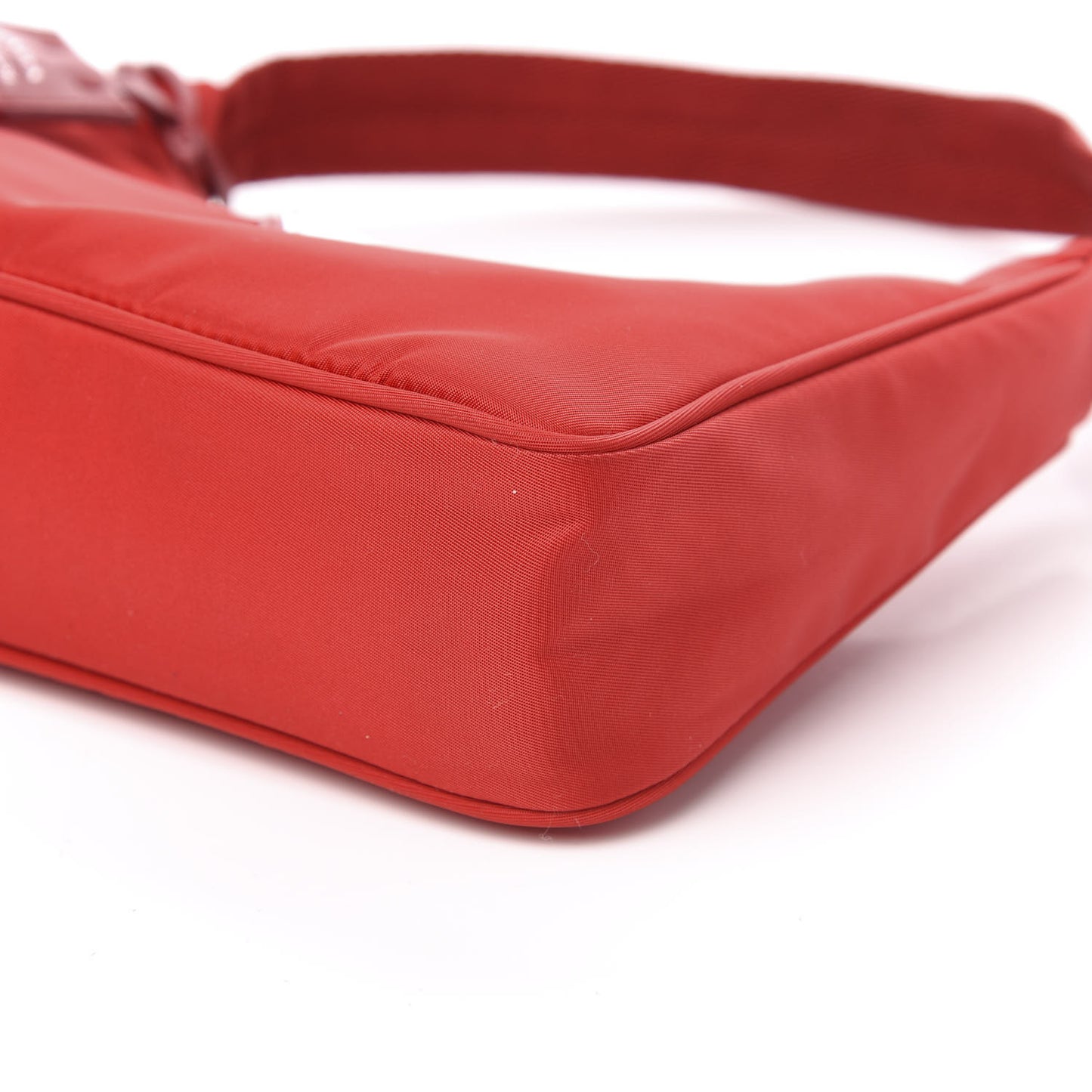 Tessuto Nylon Mini Re-Edition 2000 Bag Rosso