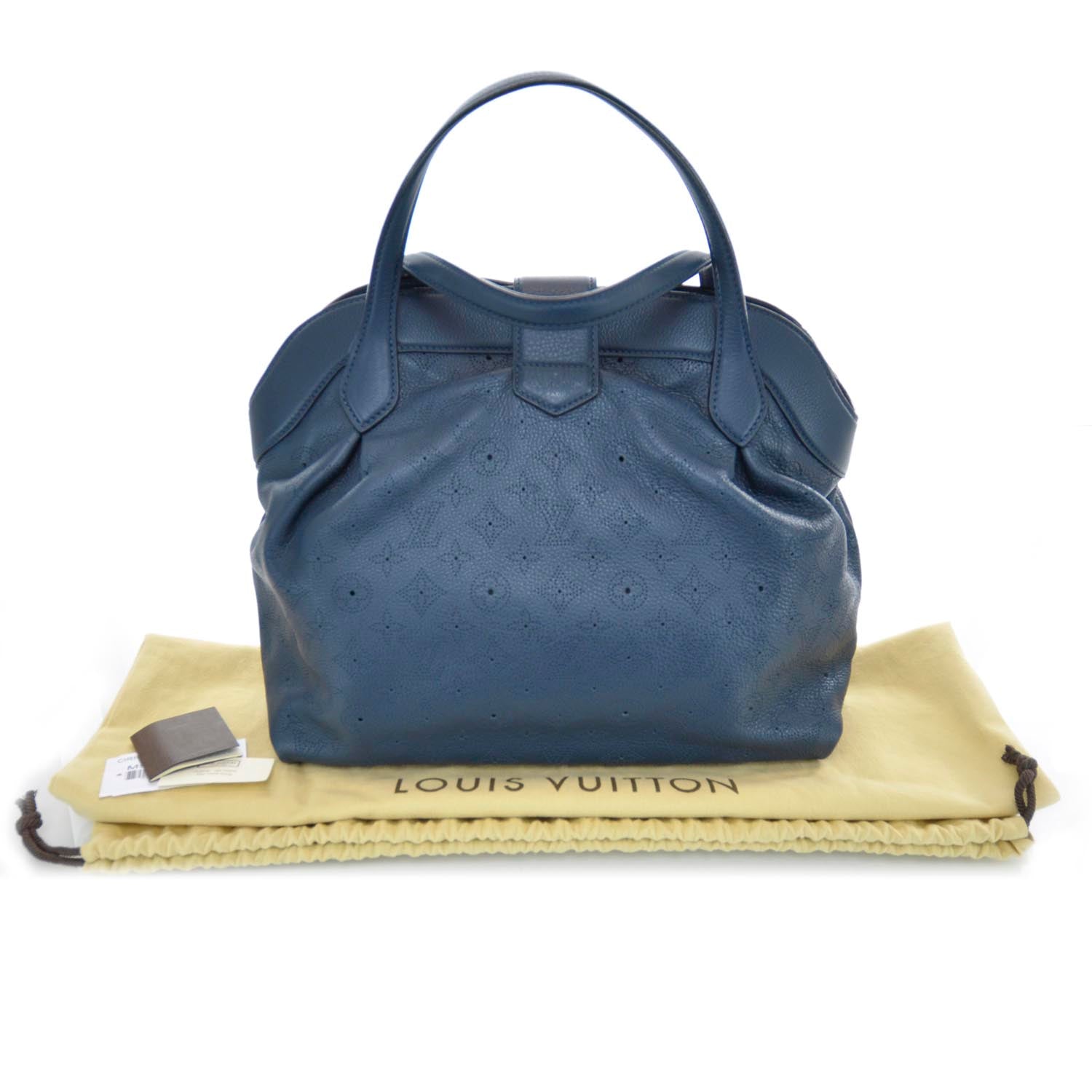 Louis Vuitton Mahina Cirrus MM Marine 3 of 9