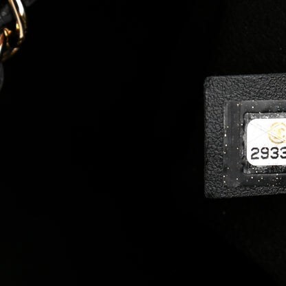Chanel Caviar Deauville Drawstring Bucket Bag Black 8 of 11