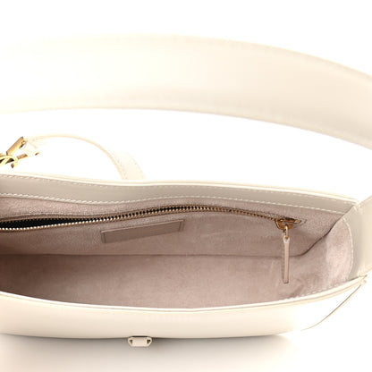 Saint Laurent Smooth Calfskin Le 5 A 7 Hobo Blanc Vintage 5 of 8