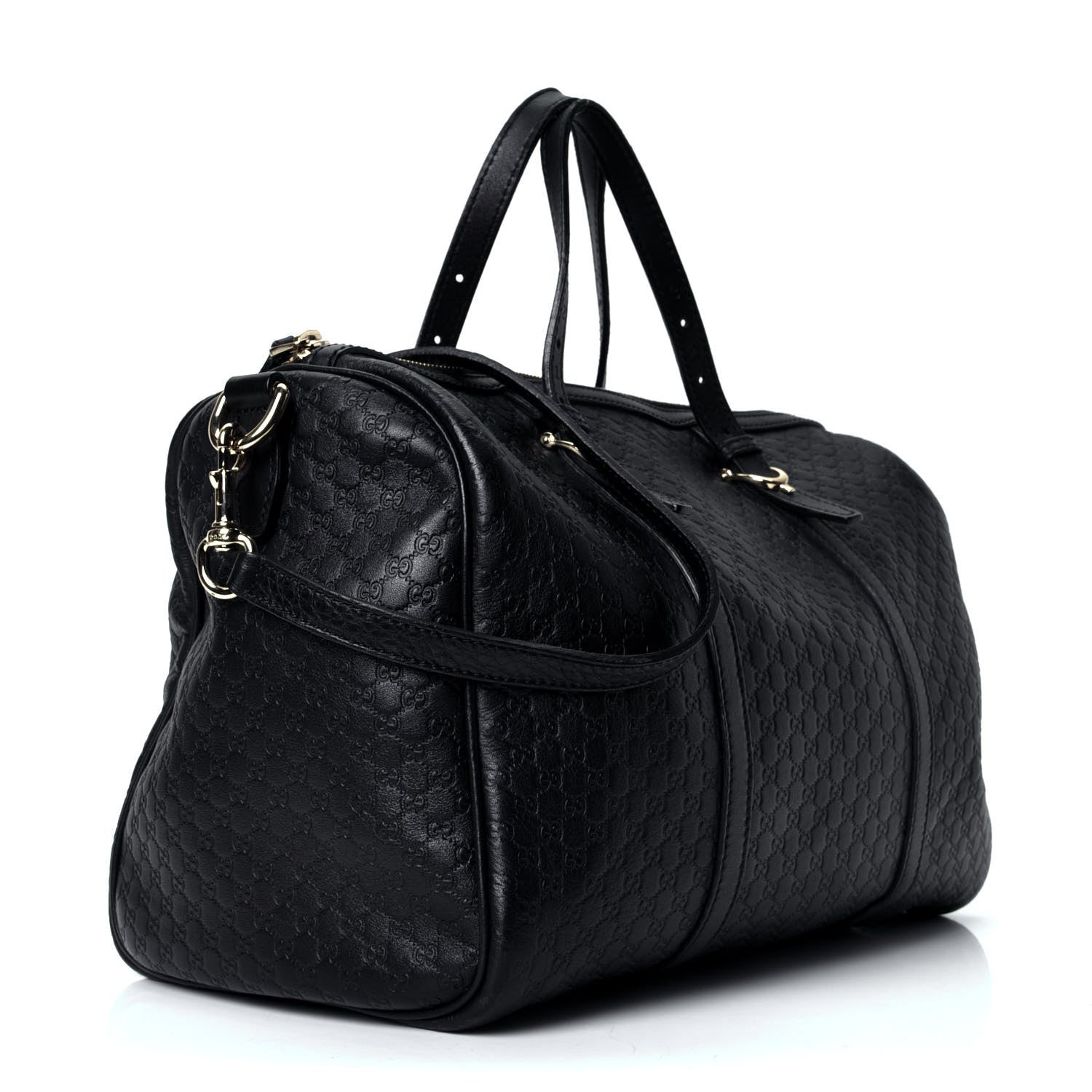 Gucci Soft Microguccissima Medium Nice Boston Black 2 of 4