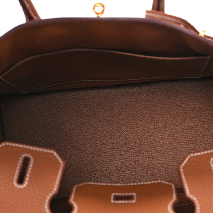 Hermes Togo Birkin 30 Gold 5 of 12