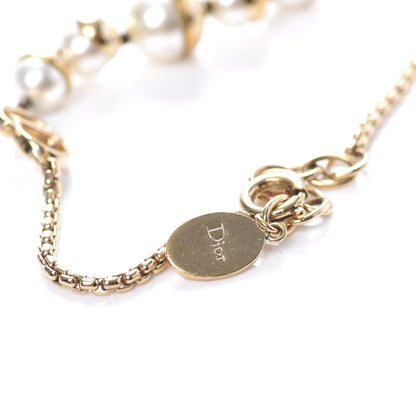 Christian Dior Pearl CD Logo Bracelet Gold 4 of 6