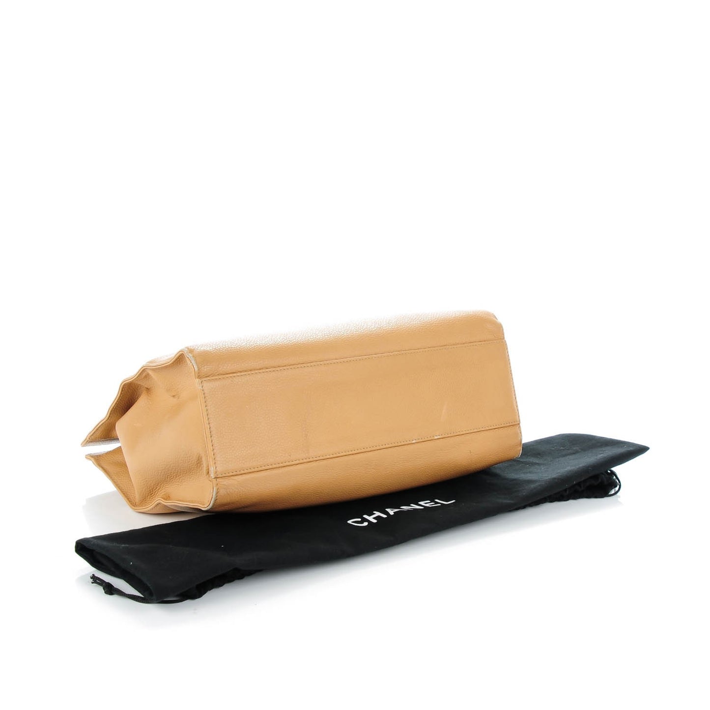 Caviar Shoulder Bag Beige
