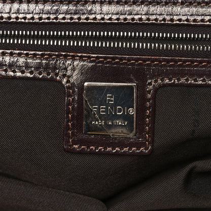 Fendi Denim Holdall Tote Blue 6 of 12