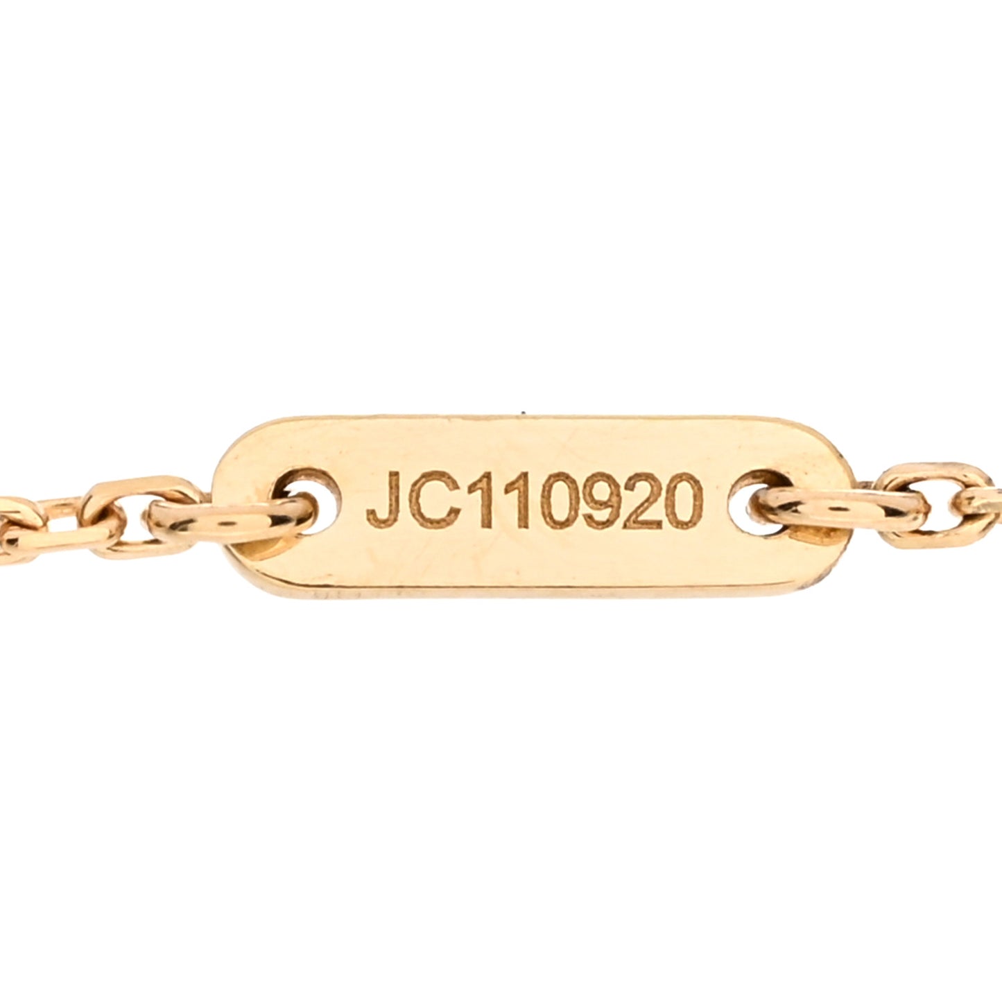 18K Yellow Gold Mother of Pearl Sweet Alhambra Bracelet