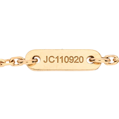 Van Cleef & Arpels 18K Yellow Gold Mother of Pearl Sweet Alhambra Bracelet 4 of 4
