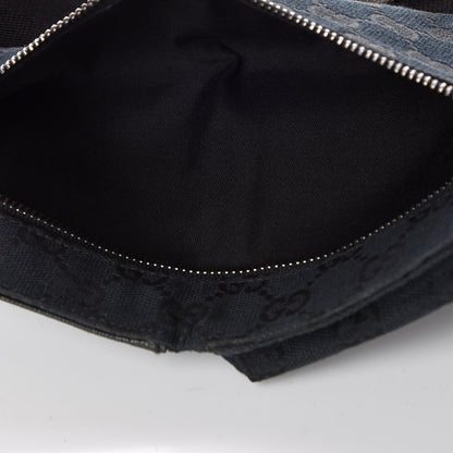 Gucci GG Monogram Double Pocket Belt Bag Black 6 of 7