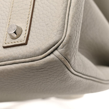 Hermes Fjord Birkin 40 Gris Perle 24 of 35