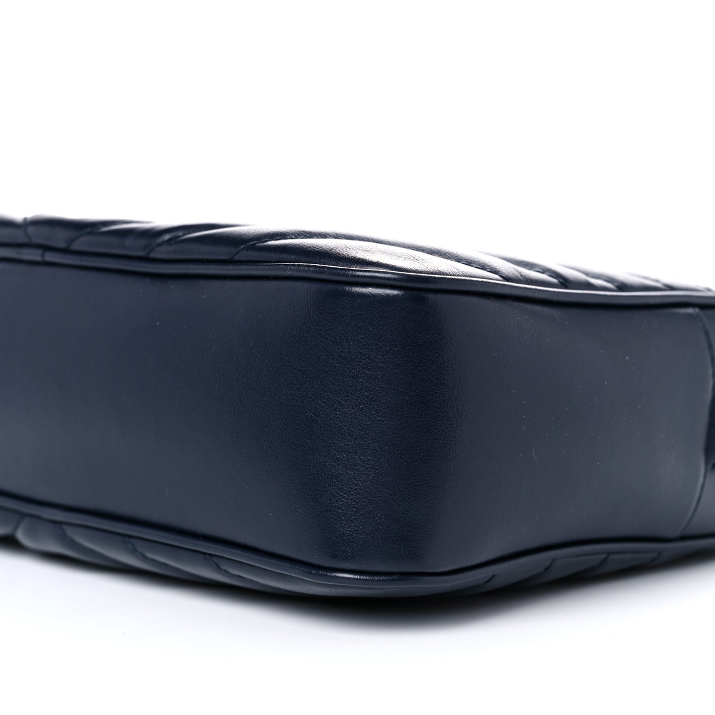 Calfskin Matelasse Monogram Lou Camera Bag Deep Marine