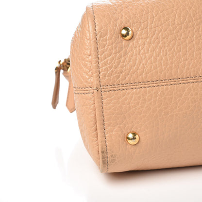 Fendi Pebbled Calfskin Small Chameleon Tote Nude 10 of 15