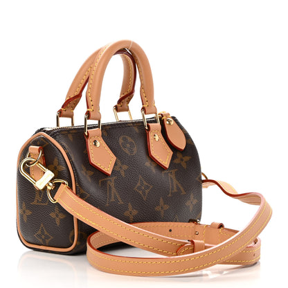 Louis Vuitton Monogram Nano Speedy Bandouliere 3 of 10