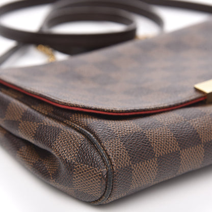 Louis Vuitton Damier Ebene Favorite MM 9 of 12