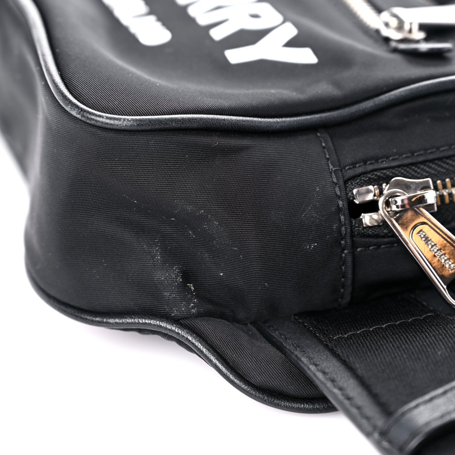 Burberry Econyl Logo Print Bum Bag Black 10 of 13