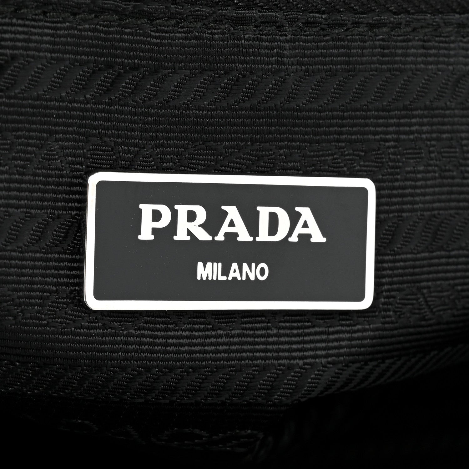 Prada Nylon Tessuto Impuntu Quilted Shoulder Bag Black 6 of 12