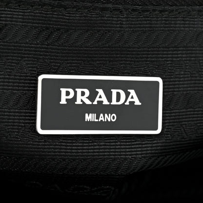 Prada Nylon Tessuto Impuntu Quilted Shoulder Bag Black 6 of 12