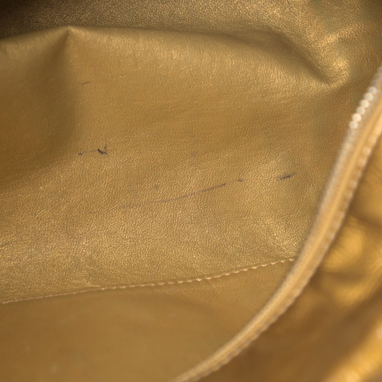 Chanel Patent Medium Luxe Ligne Bowler Gold 13 of 13