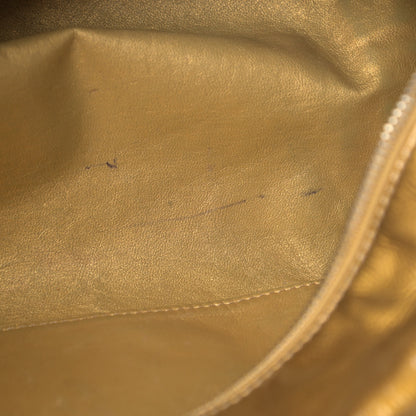 Chanel Patent Medium Luxe Ligne Bowler Gold 13 of 13