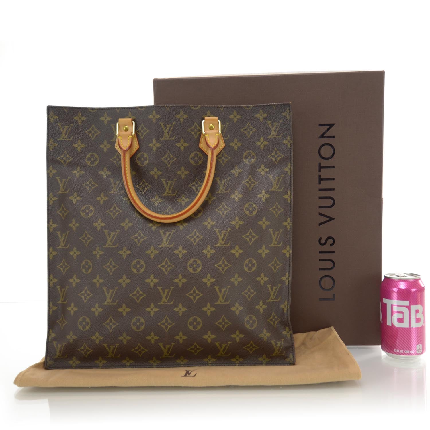Louis Vuitton Monogram Sac Plat 2 of 6