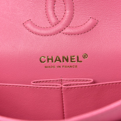 Chanel Caviar Quilted Small Double Flap Pink 6 of 12
