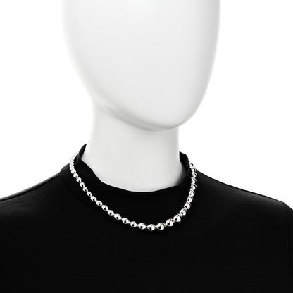 Tiffany Sterling Silver HardWear Graduated Ball Necklace 2 of 5
