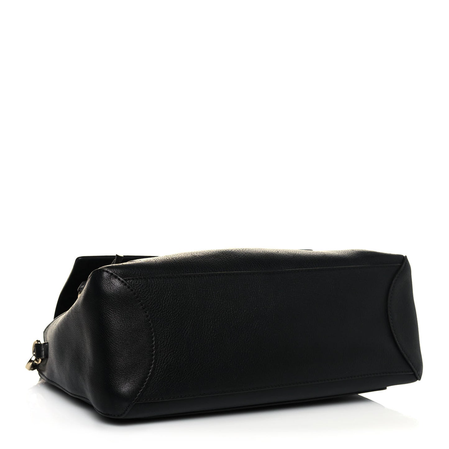 Calfskin Medium Faye Day Shoulder Bag Black