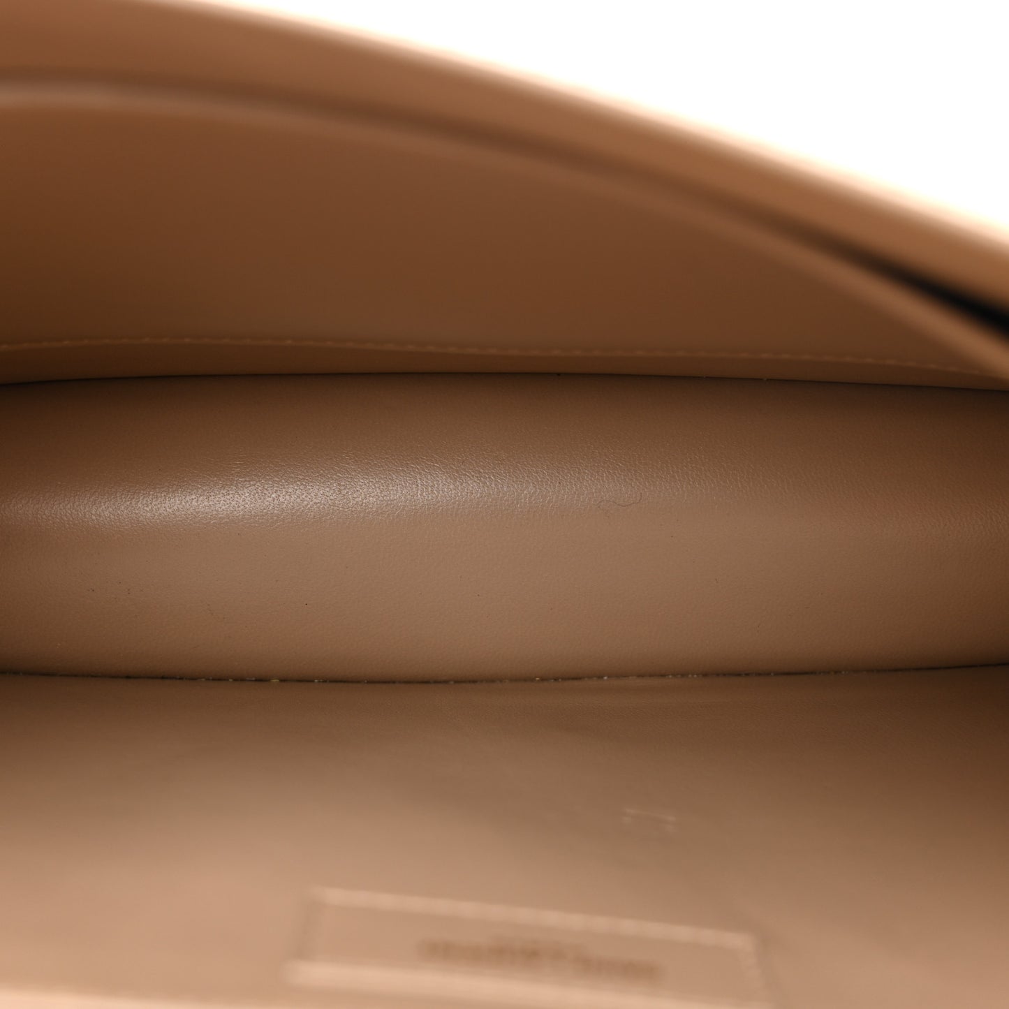 Smooth Calfskin Le Carre Satchel Dark Beige