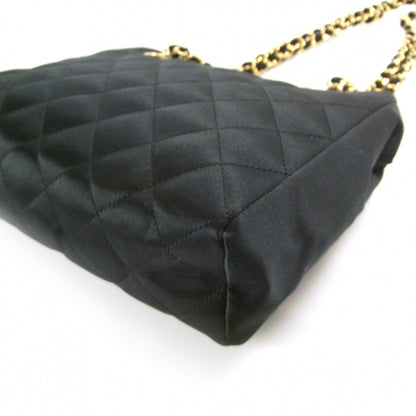 Chanel Rhinestone Satin Evening Bag Black 5 of 11