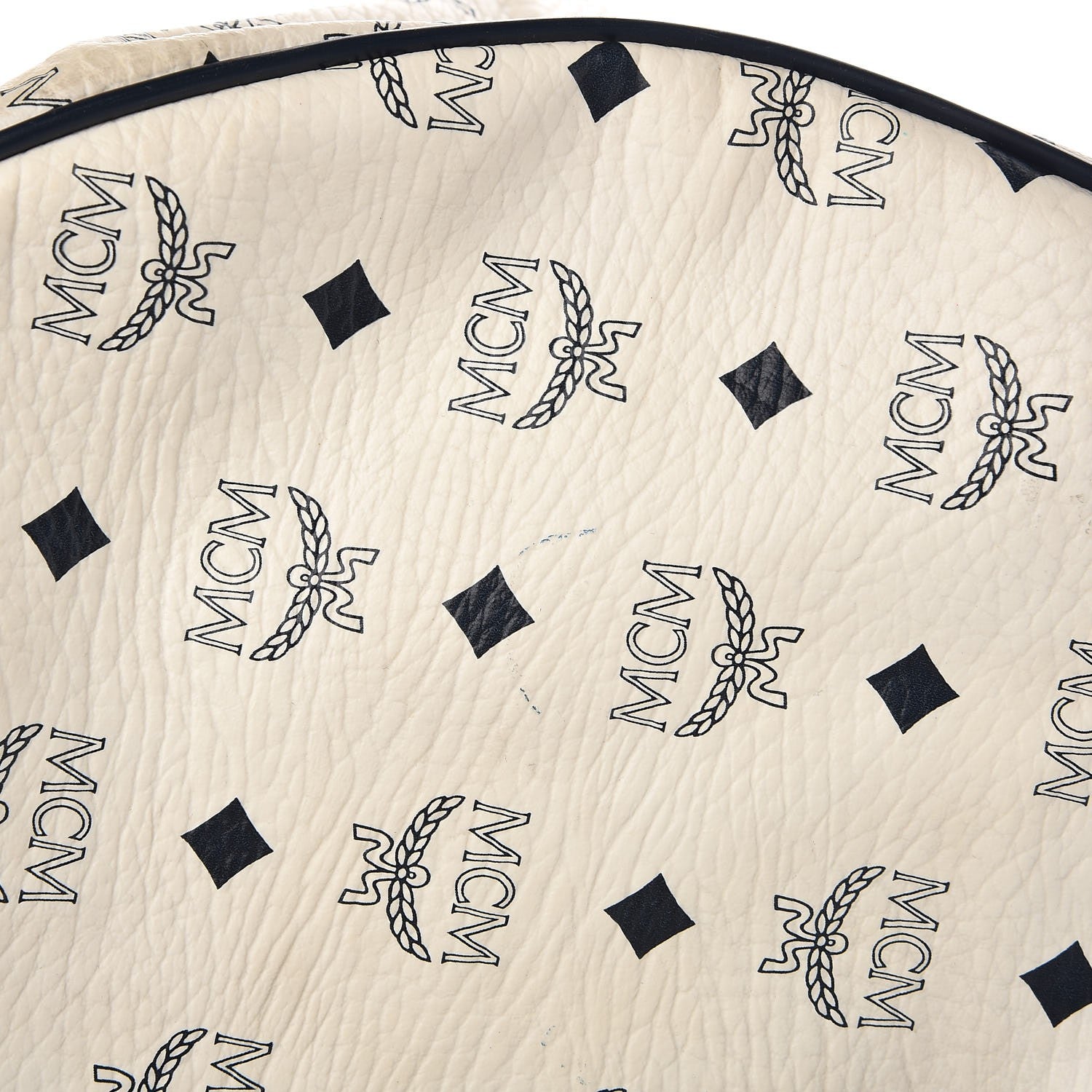 MCM Visetos Weekender Duffle Bag White 33 of 33
