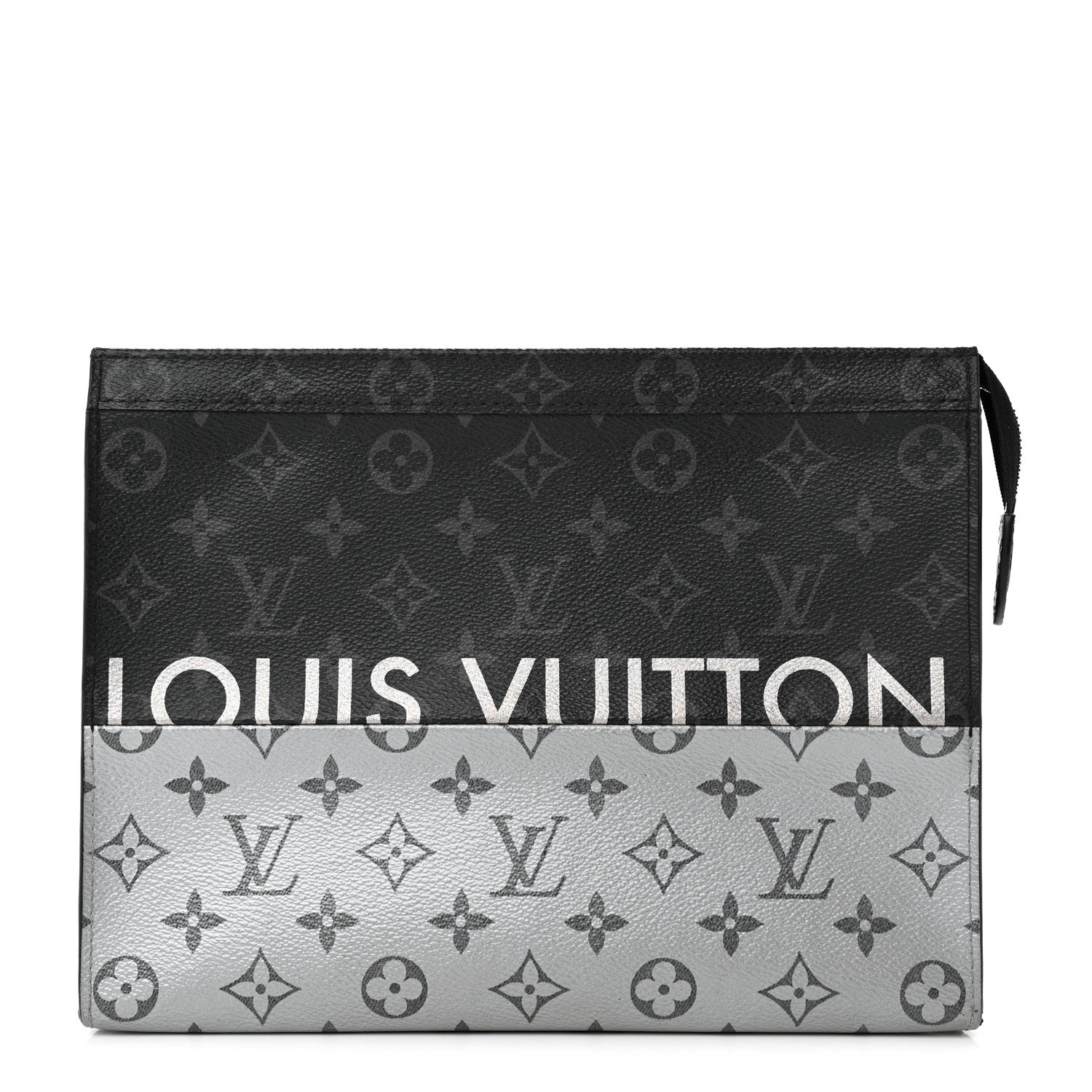Louis Vuitton Monogram Eclipse Split Pochette Voyage MM 1 of 13