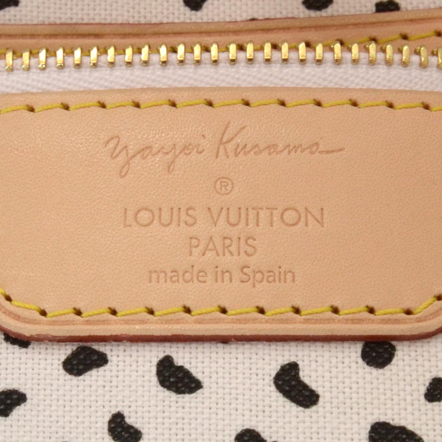 Monogram Kusama Waves Neverfull MM White