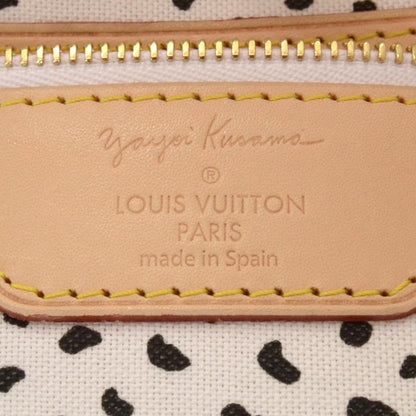 Louis Vuitton Monogram Kusama Waves Neverfull MM White 5 of 7