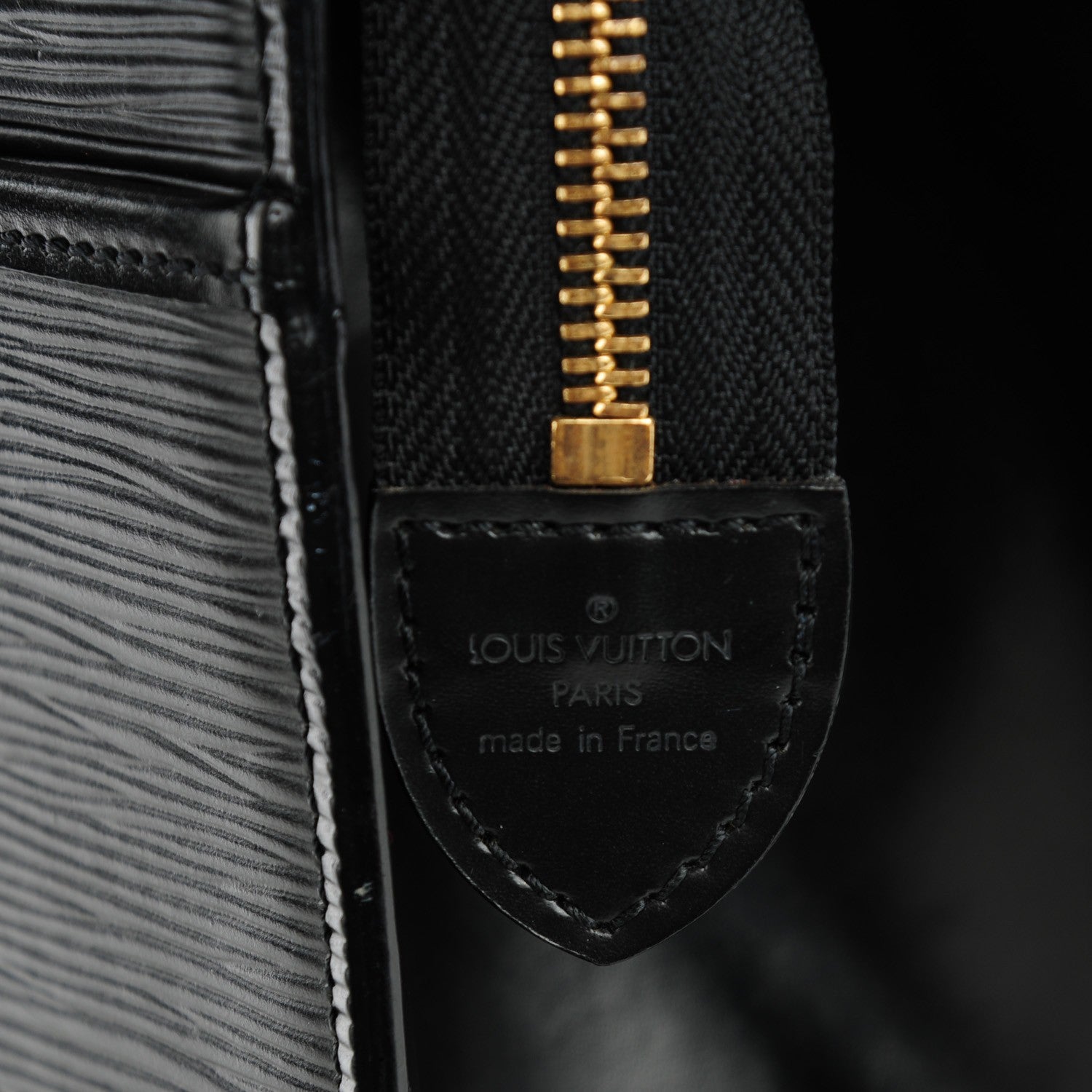Louis Vuitton Epi Riviera Black 6 of 13