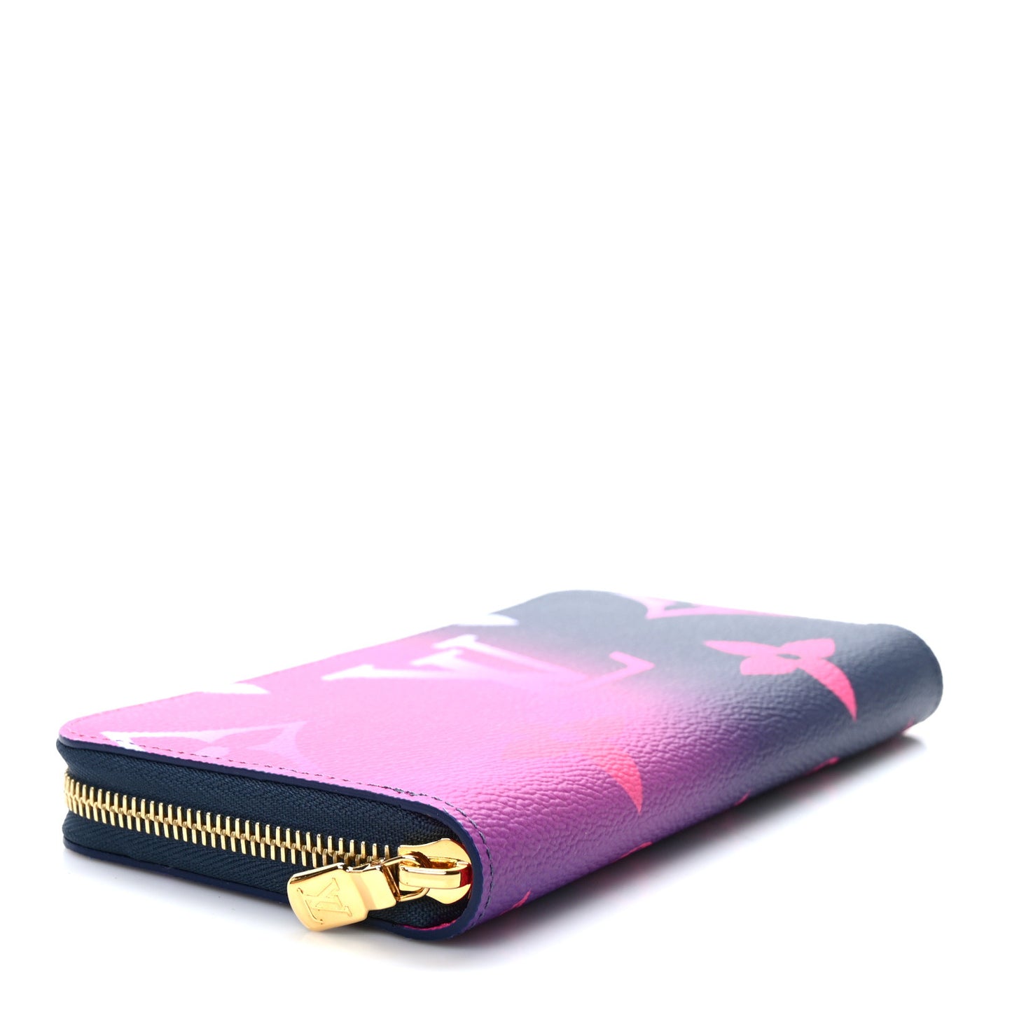 Monogram Giant Spring In The City Zippy Wallet Midnight Fuchsia