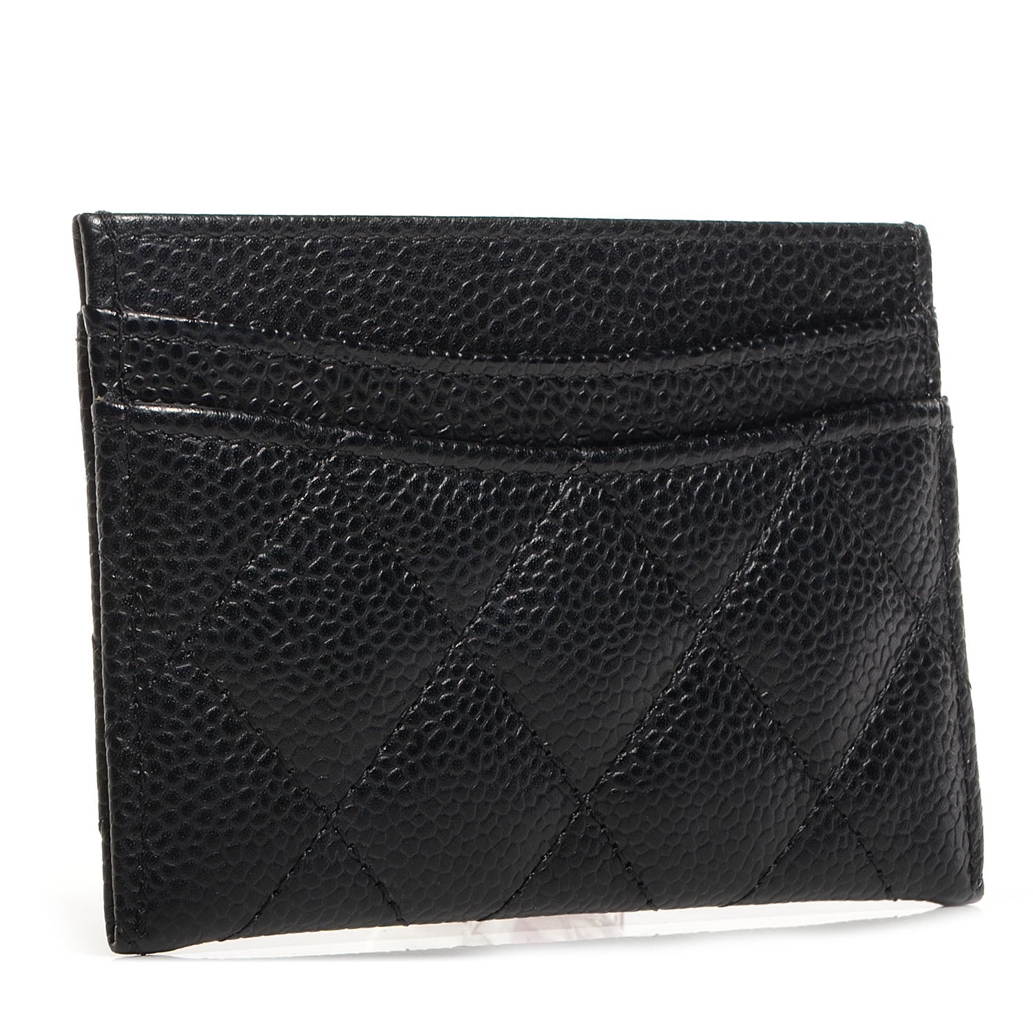 Chanel Caviar Quilted Card Holder Black 3 of 7