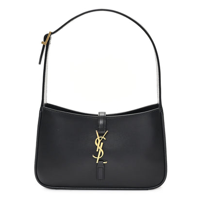 Saint Laurent Smooth Calfskin Le 5 A 7 Hobo Black 1 of 10