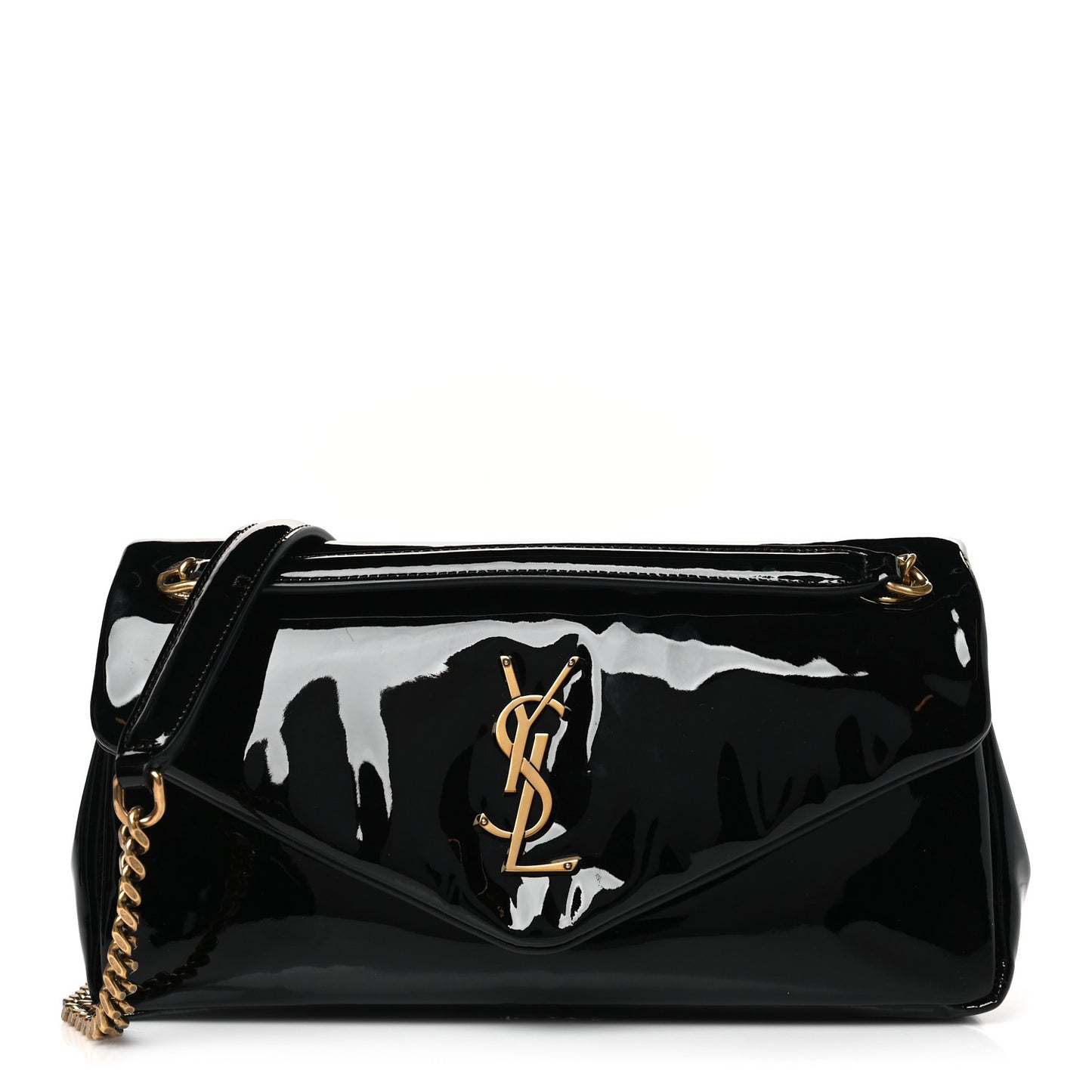 Patent Calfskin Calypso Black