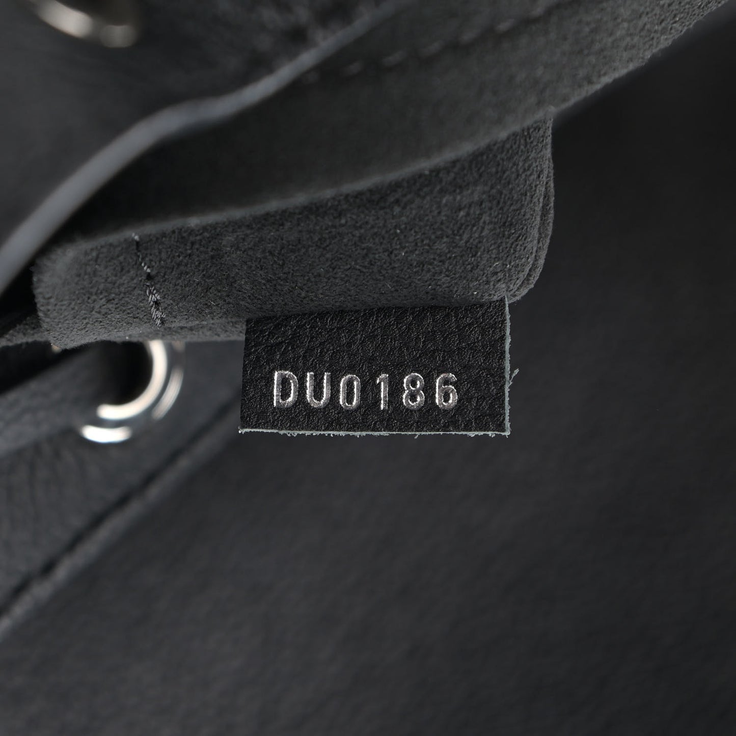 Calfskin Lockme Backpack Black