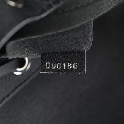 Louis Vuitton Calfskin Lockme Backpack Black 7 of 9