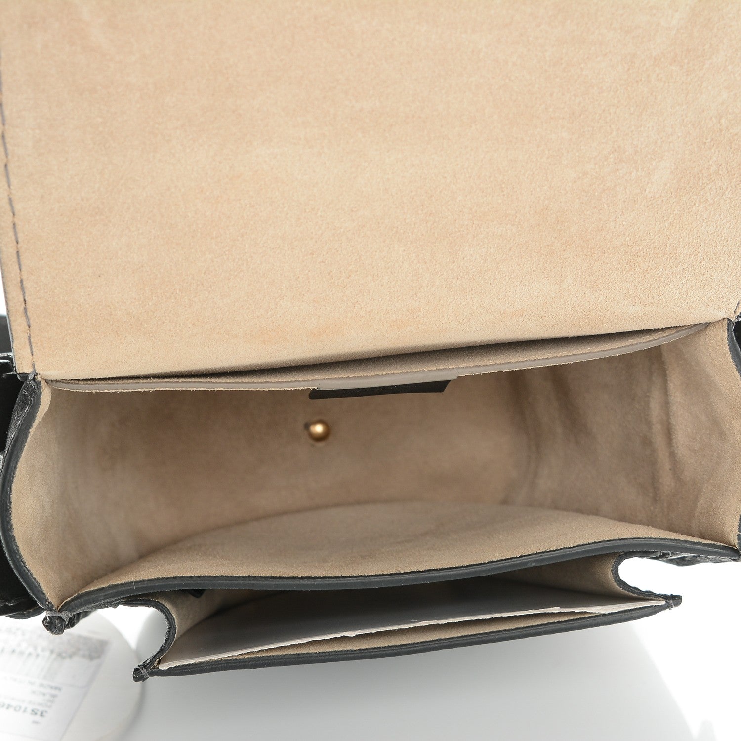 Chloe Calfskin Suede Small Jodie Camera Bag Black 5 of 6