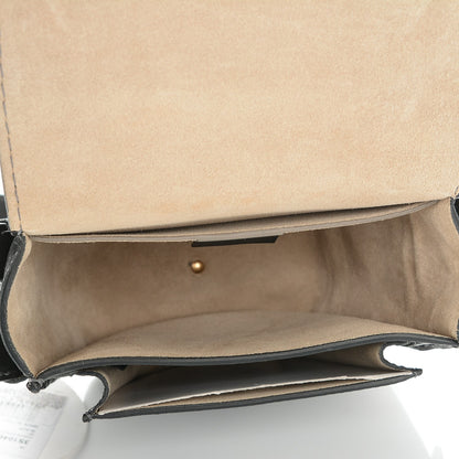 Chloe Calfskin Suede Small Jodie Camera Bag Black 5 of 6