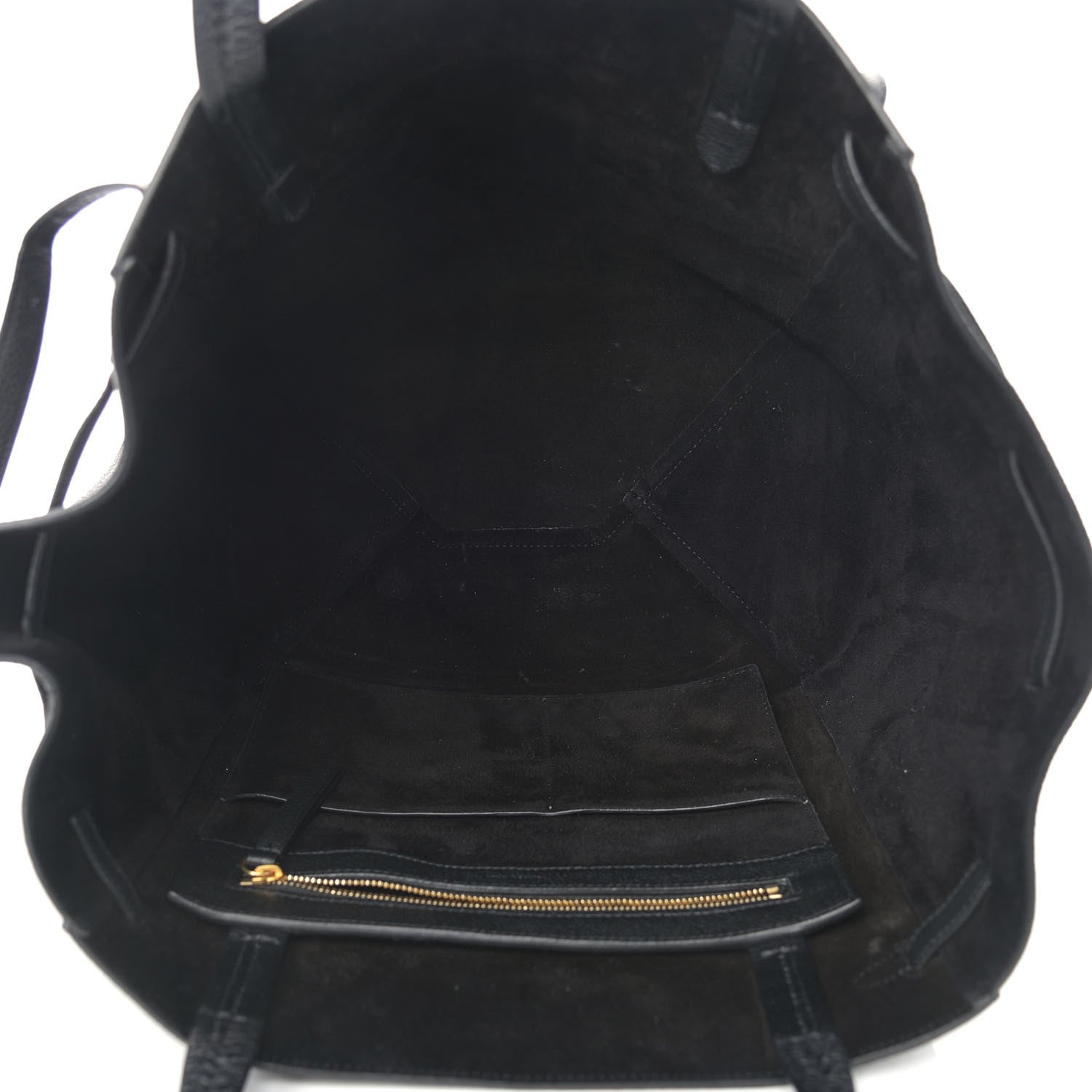 Celine Soft Grained Calfskin Medium Cabas Phantom Black 5 of 16