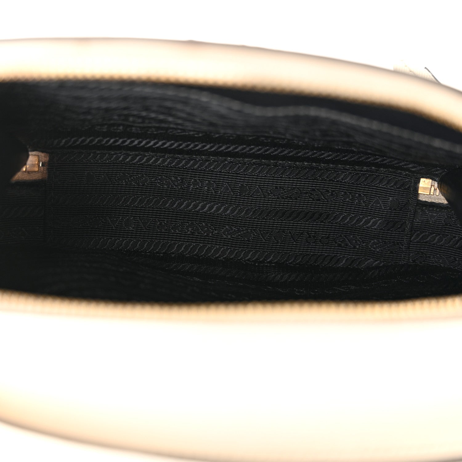 Prada Saffiano Lux Odette Crossbody White 5 of 14