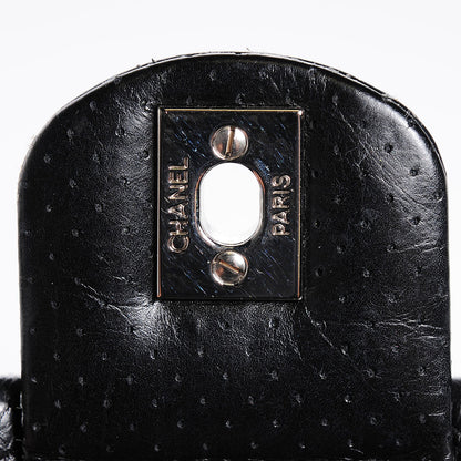 Chanel Aged Calfskin Perforated Flap Black 6 of 8